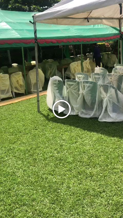 Shouts of Joy Events Garden interior - Oyo event hall